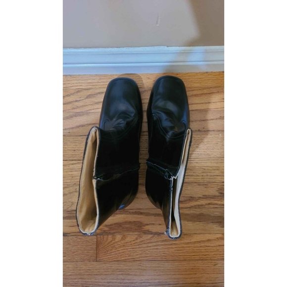 Sold Mens Florsheim Black Leather Boots Size 6.5 E - Picture 2 of 9